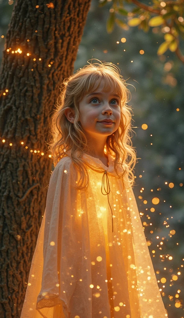 kiddy big breasts, adolable, sideface, Look at the sun, radiating with light, Romanticism, Op art, sparkle, god rays, ray tracing