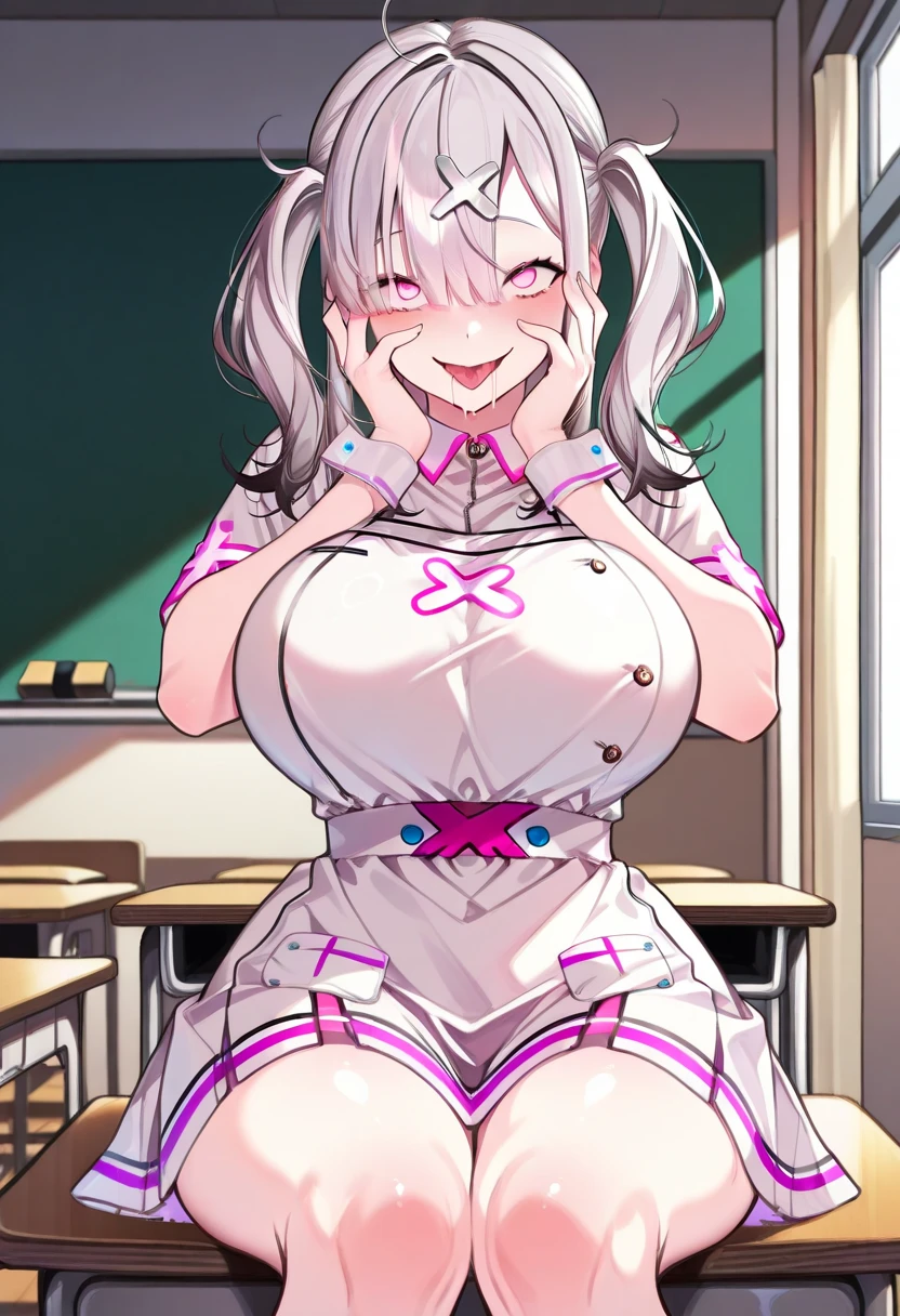 Highest quality, High resolution, Big Breasts、In a very small elevator、10 Girls、Cabaret Dress、Heart symbol and sound effect、Sex、Chest full of sperm、Straddle the viewer、Penis between 、Bukkake、Pant voice、Huge 、white and bright skin、Blunt bangs、The girl trembles with joy、They are all very tall、Surrounded by tall girls、Adult women、Being looked down upon by many girls、Protruding nipples、Kind Face、A composition that clearly shows the face、A harem of big women、Lower body is large、Small head、Many women are lining up、Titty fuck