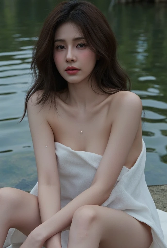 ((((all nude no wear))))(((lake)))