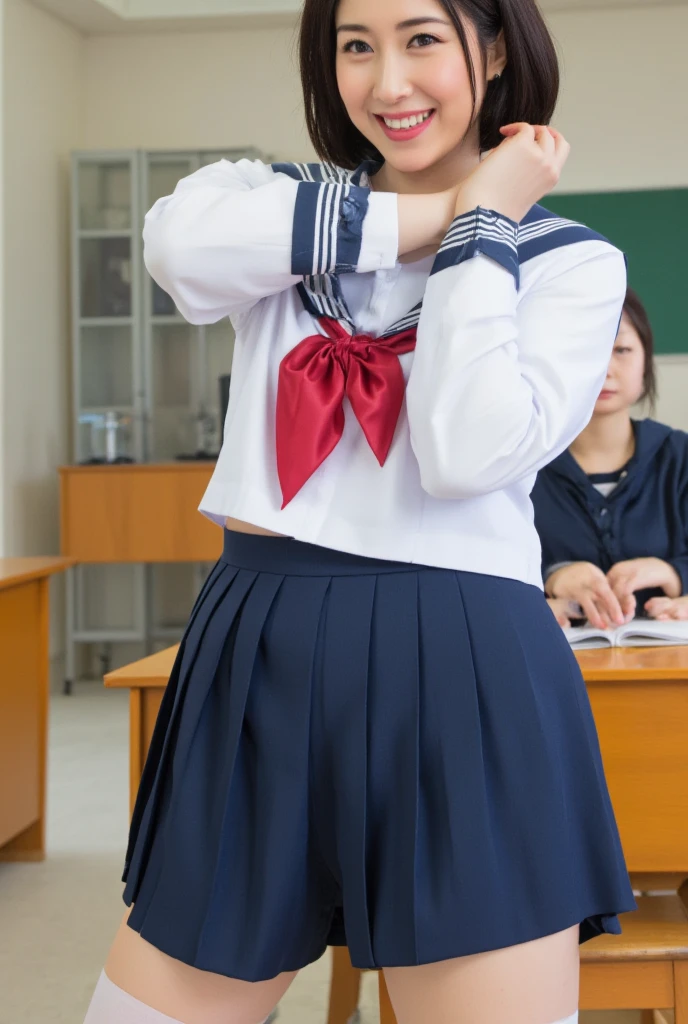 (masterpiece, Highest quality:1.2), 8k, young美しい女の子, 85mm,Official AR RAW Photos,Looks young,Very young,clear,Junior high school freshman,very cute,Idol Style,student,10 generationsの少女,Sit on the floor ,Place your hands behind your back,young, I can see your chest,Flat Chest,Erect nipples,No makeup, Film Grain, chromatic aberration, Sharp focus, Face Light, Bright lighting, 10 generations, Detailed face, ((((((14 year old high school girl))))))、Tight waist,Delicate body,In the classroom at night,Delicate genitals,Genitals are clearly visible,young性器,Wide-open legs,Wide-open legs,Please spread your legs as far as possible,Look at my genitals,Show off your genitals,Feels good,From below,From the ground