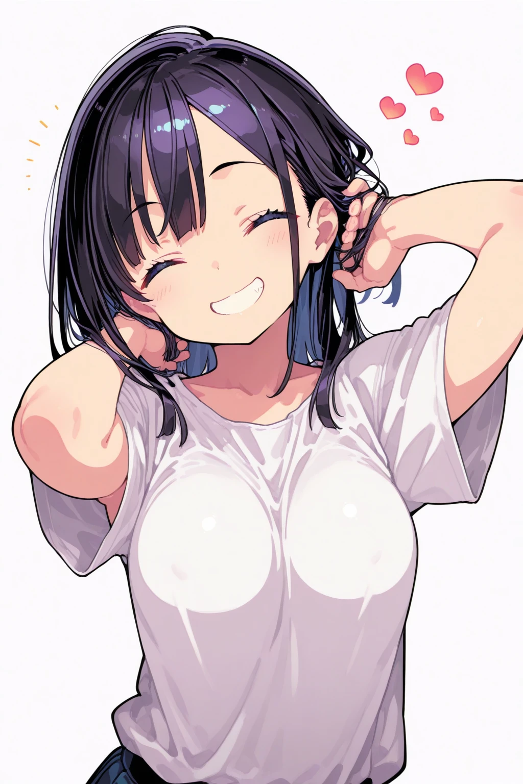 (8k, RAW Photos, 最high quality, masterpiece:1.2), high qualityのRAWカラー写真, Professional photo shoot, Cinematic Light, alone, (((young woman, Gal))), (Sharp features), (Small face), (Skin with attention to detail:1.2), clavicle, Cute Face, Beautiful appearance, Long eyelashes,Girl Turning Around, smile, (Black Hair, ponytail、Heavy bangs), Yoga Wear、Yoga Leggings、Open shirt,Night Park, Confident attitude, Capture the happy moment, Artistic painting,(A very fine touch:1.2), (はにかんだsmile), Peaceful atmosphere, Oil painting style, Bright colors, (Are standing:1.5, Training Room, Upper Bodyフォーカス), Smooth texture, Gazing Eyes, Beautiful Skin, Glowing Skin, ((Perfect Fingers, Five Fingers, Anatomically correct)), Background Blur, high quality, Surreal, ((Very detailed, photo shoot)),,(((Lift up your shirt、I can see my boobs)))、Close-up on face、Detailed 、Backlight、Dazzling sunlight、Sweaty、Grit your teeth、((Upper Body))、Ultra Close-Up、Beautiful Abs、Small breasts、Sweaty