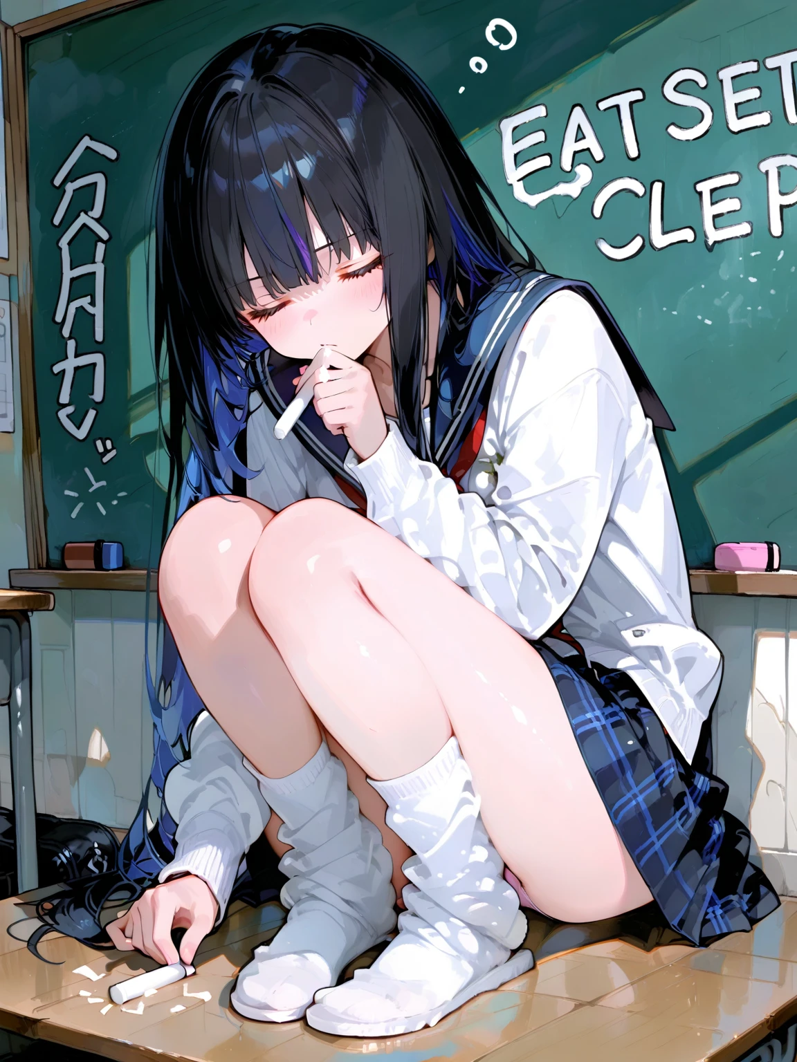 学校のJobで、Spitting food out of the mouth、Job、Girl、Girl、Short、Younger、Baby Face、flat chest、Dynamic Angle、masterpiece、best quality、ultra-detail、Both eyes open、Sweat、Light clothing、School lunch menu、meal、classmate、Wide-eyed、Open your mouth、Vomiting、Vomit、mini skirt、Nipples、Vomit、canteen、Sitting in a chair、Many children are sitting