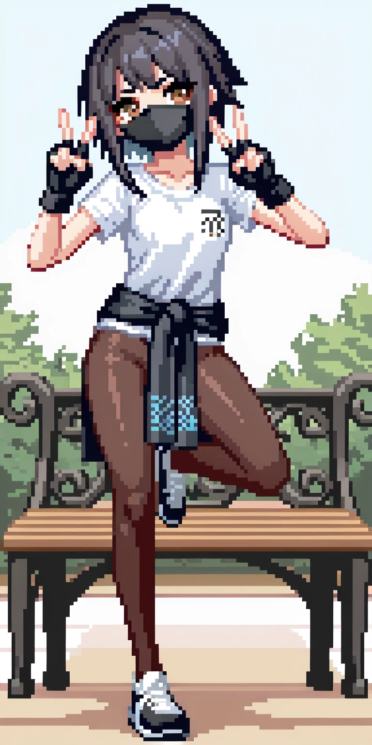carmilla, medium breasts, black dress, ((hood, hood)), by white, beautiful face, blue eyes, (masterpiece:1.2), Best Quality, absurdities, High resolution, castillo, extremely detailed wallpaper, perfect lighting, from below, (((socks, stockings, heels, hig heels, pussy, NSFW,+18)))