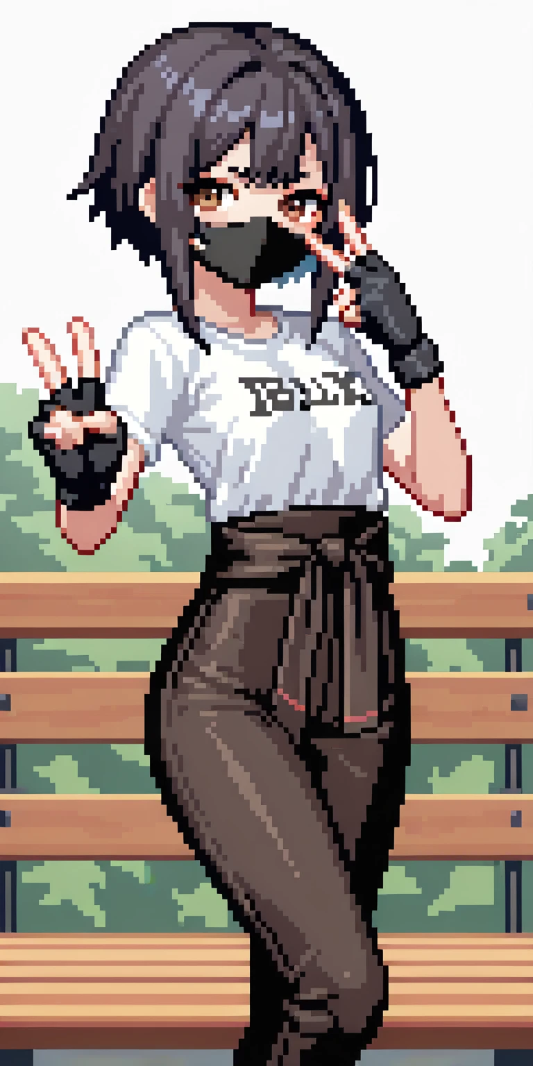 That her shirt is totally transparent and that she and her nipples can be seen with realistic and natural details.., Make sure your pants are completely transparent so your vagina can be seen..