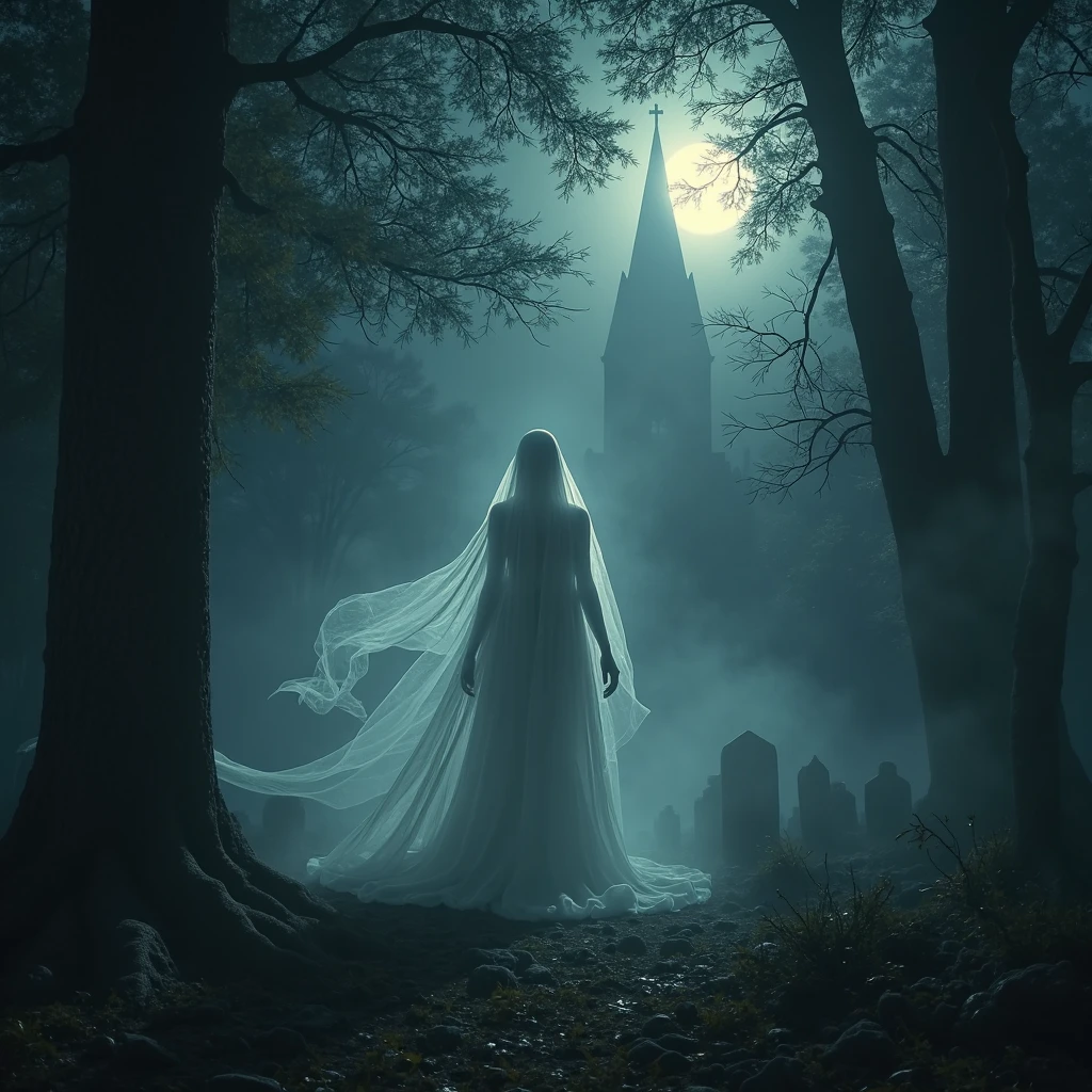 ((Black and white:1.5)),(dark horror theme:1.5),(thriller:1.5),(inspiration from Stephen King:1.5),(dark fantasy:1.5), (ink painting:1.5), (Black & White Color:1.5), 8 K, 4K, (landscapes:1.5),(A large number of bats are flying towards the viewer:1.5),(Destroyed:1.5),(Destroyed village:1.5),(1800s:1.5), (Destroyed theme:1.5),(many flying bats :1.5),(puddle:1.5),(Dirt roads:1.5),(absurd:1.5),(fantasy:1.5),(Best quality:1.5),(masterpiece:1.5),long-haired brunette girl in a white robe(Sadako Yamamura),full body shot,An ominous landscape,Fluorite-wulfenite atmosphere,author: Simon Stalenhag,Nicola Samori,(((Wangechi Muthu))),Primary colors,urban,extremely detailed,masterpiece,complex parts,faded,eyes extremely detailed, Tall detailed eyes,4K resolution,RAW, Nikon Z9,Scary City,full body length,Evil Ghost,complex parts,Stone forest in Yunnan province, China.,Best quality, ultra detailed, realistic, portraits, gloomy and creepy atmosphere, shining eyes through long hair hiding the face, ethereal presence, hauntingly beautiful, ghostly figures, Swirling fog, Supernatural beings, demonic entity, ghostly forms, creepy whisper, A sinister aura, hauntingly pale skin, dark and twisted branches, flickering candle light, Spooky Elements, enigmatic and enigmatic, Spectral Visions, Gothic art style, hauntingly exciting, Spectral region, hauntingly melancholic, otherworldly beauty, ethereal glow, obsessively stalking, chilling and atmospheric, eerie and ominous lighting.