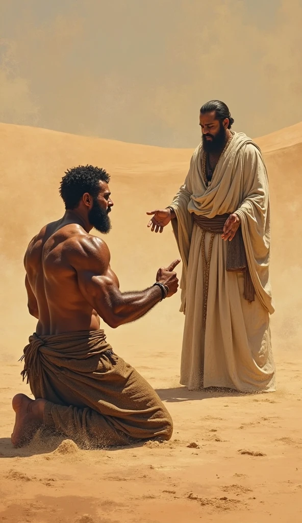 Hammurabi cuts off slave&#39;s ear



