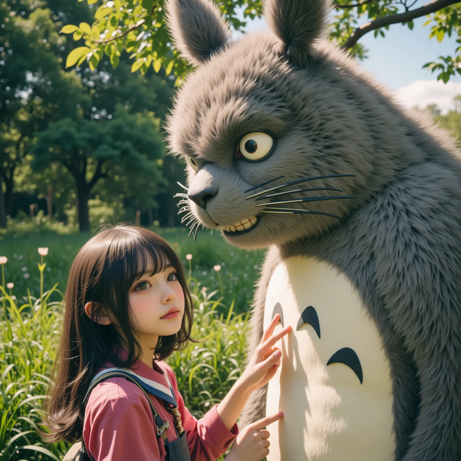 Totoro、Ghibli、Real