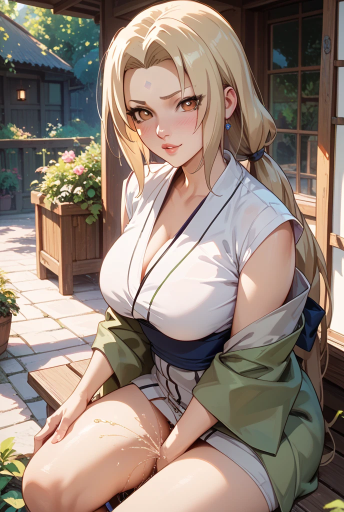 Rapunzel, flirtatious smiling woman, ein sehr vollbusiger Ronin, who wears a gold lace kimono, Meiji Restaurierung, blaue Augen, Yojimbo, Spaltung, nackte Schultern, FESTPLATTE, UFESTPLATTE, wlop, Artgerm, French braid hairstyle, ein Blick von der Seite und von oben, Big Anime Eyes, Realistische Augen, Hochdetaillierte Augen, natural skin, natural skin texture, sub-surface scatter, dim colors, Hautporen, Perfektes Gesicht, Perfekte Augen, Perfekte, volle Lippen, geschmeidige weibliche Form, lebhaft, filmisch, Film-Licht, Hyper detailliert, hyperrealistisch, Meisterwerk, atmospheric, high resolution, Lebhaft, Hoher Kontrast, Dunkler Winkel, 8K, FESTPLATTER, 500px, Kunst von Redjuice