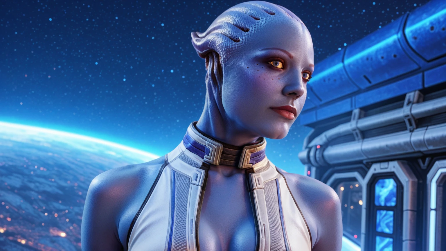 absurdres, 1girl, asari, close up, (angry:1.1), sci-fi complex armor, sci-fi, looking into the camera, (anime), mountains, snow, blizzard, snow particles, action pose, masterpiece
<lora:0Asari2:0.9>