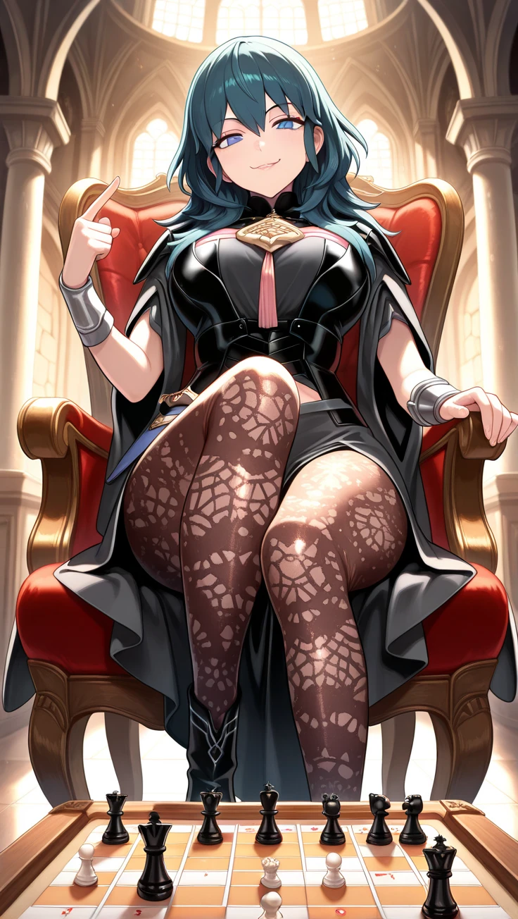 Crie uma deusa da luxuria com cabelos loiros e roupas com detalhes dourados com um corpo super sexy com calcinha pequena e com peitos grandes. She is sitting on a throne of the gods in 2D style, inspirado no estilo e desenhos da Disney, the reference and Teen Titans.
