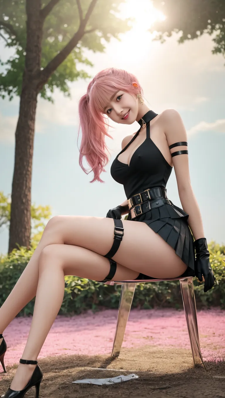 Lace long gloves