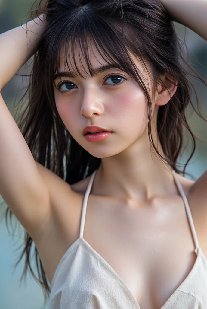 ((highest quality)), ((masterpiece)), (detailed:1.4), 。.。.。.3D, Images of beautiful swimsuit women,nffsw(high dynamic range),ray tracing,NVIDIA RTX,super resolution,unreal 5,Scattered beneath the surface,PBR texturing,post processing,anisotropic filtering,Depth of bounds written,maximum clarity and sharpness,multilayer texture,Albedo and specular maps,surface shading,Accurate simulation of light-matter interactions,perfect proportions,octane rendering,two-tone lighting,wide aperture,Low ISO、White balance、Rule of thirds、8K students、((Englishman))(((shiny navy bikini)))(((blonde)))(((14 years old)))