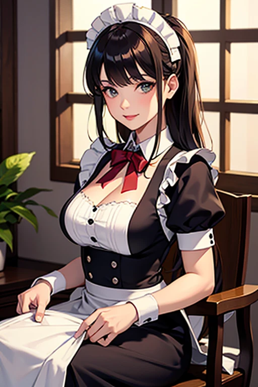 Tetas grandes, falda corta, sex ,xxx , sex, maid