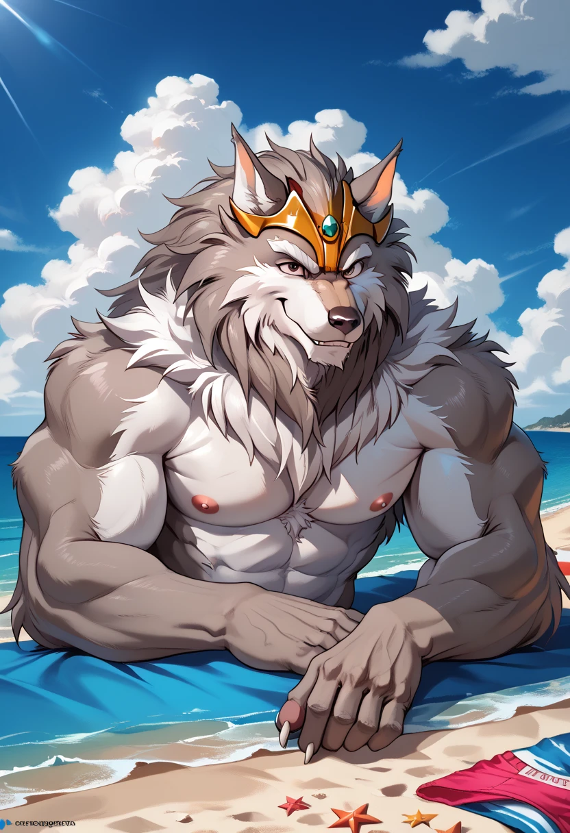 good quality,furry,orc,seaside,Be creative,sports,muscle