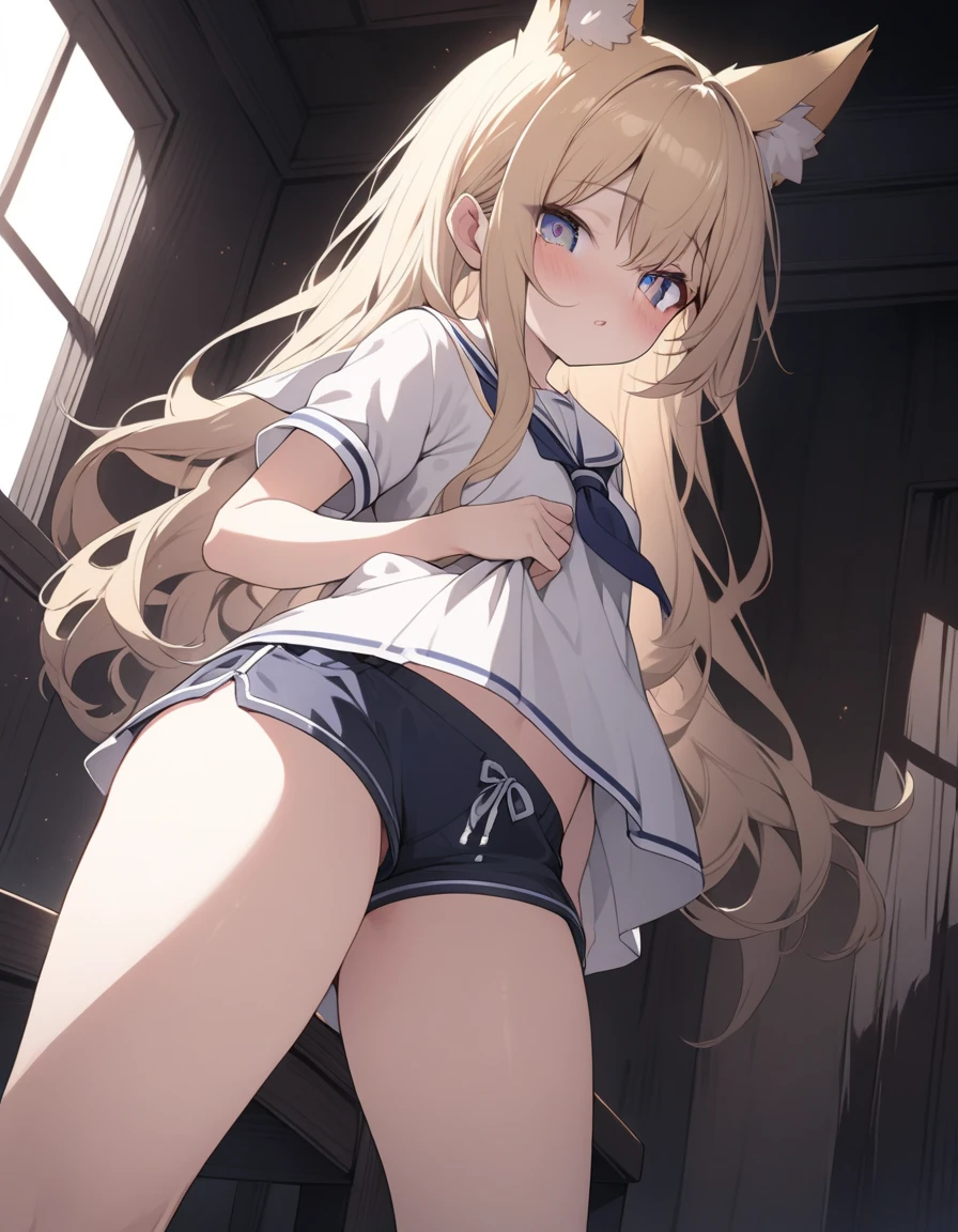 masterpiece, best quality, 1 girl, solo,  , collared shirt, red plaid pleated skirt, red bow, (skirt lift:1.2), white bra, (show off bra:1.3), white panties, classroom((chignon))(extra long hair))((blunt bangs))((pussy))((bitch))((tsurime))((big eyes))((skinny body))((tall))(pale white skin))((botanical print))((toddler))((show off nipples under shirt))(pale white skin))((botanical print))((toddler))(((infant))) (((5 years old)))

(See-through bra)　(See-through panties)
