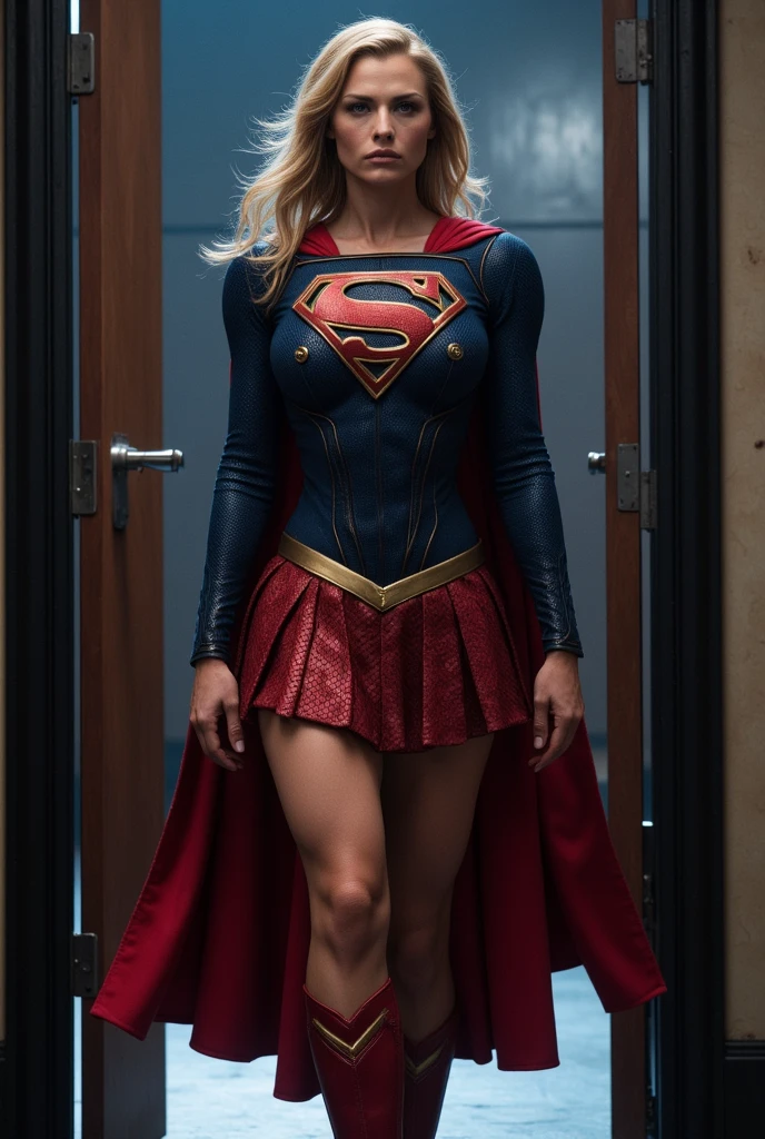 (Supergirl, eroic expression, perfect female American Goddess girl, incredible beauty, stunning) , Girl's body defined, fair skin, blonde hair, green eyes, perfect beautiful face, perfect breasts: 1.5, (muscular body: 1.1), flexible body , wearing costume ((Supergir)) sexy swimsuit stuck in her pussy, ((showing her pubic hair, she wears a skirt showing her ultra-thin transparent panties stuck in her pussy)), armor, huge and long breasts sticking out of her clothes, big long breasts sticking out cleavage, hot ass, erotic image, (erotic Supergirl armor, wet panties), depth of field, Cinematic lighting, reflection light, best quality, hard drive, 16k, UHD, anatomically correct, master piece, high quality, High, Hard disk, realistic photo, ultra detailed, ((perfect photo, photo taken from the bottom up showing her panties stuck in her pussy from under her skirt)), she is flying wearing a skirt without panties, she comes out showing her pussy, Pornography, naked
