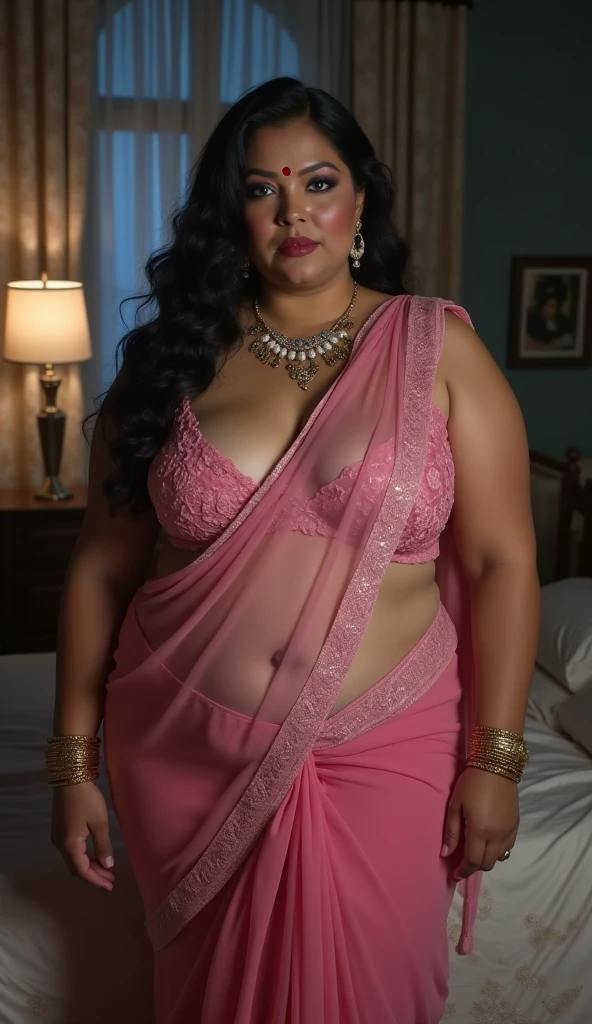 South Indian plus sized women, (cum Splash on her breasts and nipples, cum Splash on her gace, Splash of cum on her face, cum Splash on her blouse, cum Splash on her eys),