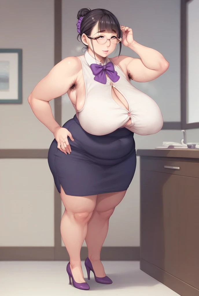 A beauty with excellent appearance,Has an extremely plump body、Huge and deep,Wearing an open-chest transparent suspender, he leaned down and turned around