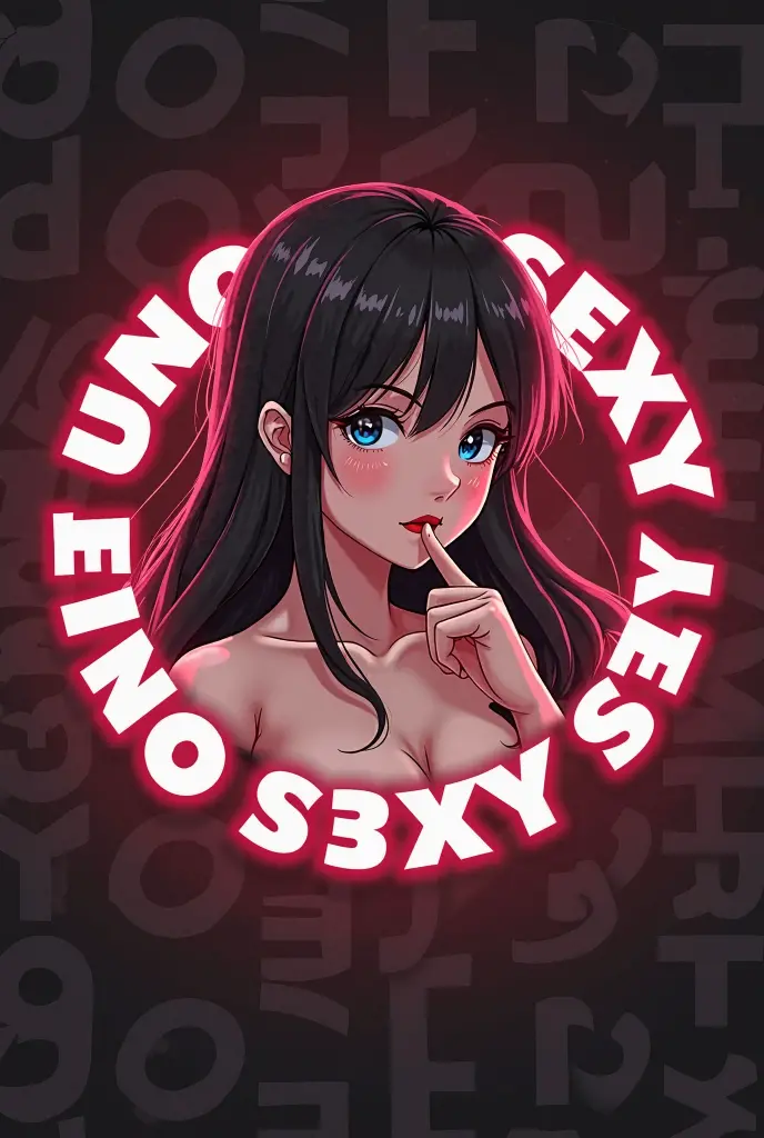 image of a logo for a sexy girls page. the logo should contain the letters F Y G
