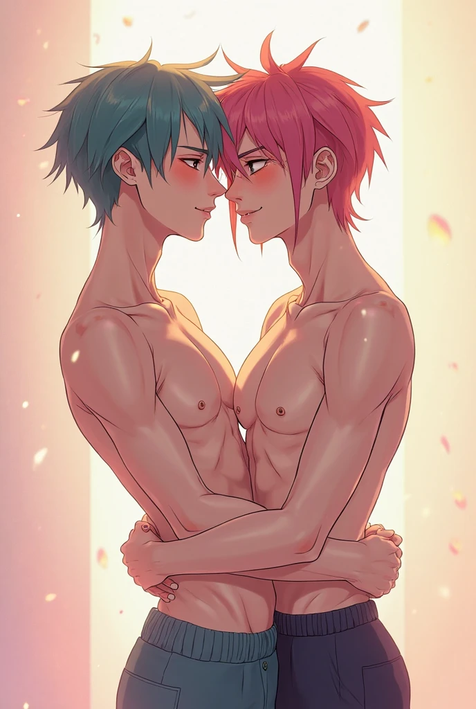 Gay anime boys naked without gay clothes