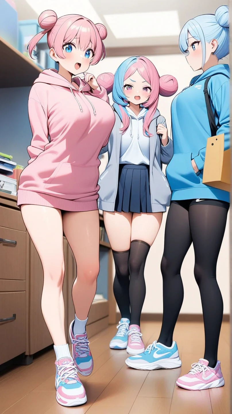 masterpiece,High resolution, high quality、Detailed Description、(Cute Face Paint)、(((school bag))))、(((Primary school students、Kindergarteners)))、((複数のProstitute、Prostitution by multiple girls))、Completely naked、Double Peace, sexual excitement expression, blush, Open your mouth, (sexual excitement:1.2), ((Prostitute、Bitch、sex slave))、Looking into the camera、Boast about her、Showing off pussy、Showing anus、((Huge breasts、very thick legs、Very big ass))、(Vulgar pose、Black Hair、Twin tails)、Shiny skin、Slimy skin、((Brat,at last、Outdoor exposure))、(pubic hair、Armpit hair)、(Are standing)、barker、Lure、(Simulated Sex、Simulated fellatio、Blowjob Gestures、Grab your dick)、semen、Realistic、(blonde、Pink Hair、Long Hair、ponytail、Normal boobs、Small Boobs)、Sex Appeal