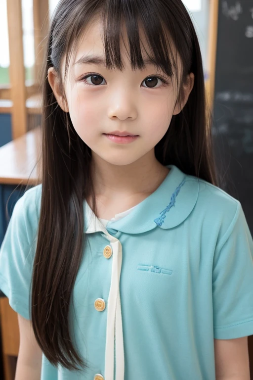 Highest quality、Realistic、、zoom、Primary school students、man、look up、cute、Light grey eyes、Black Hair、short hair、Tanned brown skin、Dark Skin、White short sleeve shirt、Navy blue shorts、Flat Chest、Bust Shot、thin、bed
