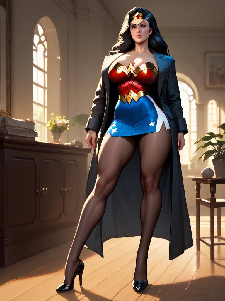 (((SUPERHEROINE WONDER WOMAN esta vestindo lingerie rendada branca, white lace pantyhose, stilettos high heels brancos, wearing wedding veil))), ((It is on the altar of the church, forced to marry))), ((Ela foi estuprada, ela foi surrada)) ,((SUPERHEROINE wonder woman wearing wedding veil and wreath)), ((emotional expression,expression of pain and despair, gritando de dor, expression of suffering, eyes widewonder Wonder is standing, on tiptoe), (She's crying a lot, ela tem cabelo preto, ela tem cabelo longo)), ((She wears a thick metal necklace around her neck..)), (obra-prima, melhor qualidade) 1.5, 1 garota, sozinho, (sexy, mulher bonita, rosto perfeito, olhos perfeitos), corpo inteiro. ((She is wearing white starry lace panties)), tears running down your face)), ((Mulher Maravilha em cativeiro, arms tied behind the back, shibari, hands tied behind the back,painful restraint by ropes), (((emotional expression,expression of pain and despair, gritando de dor, expression of suffering, olhos arregalados, expression of fear))).