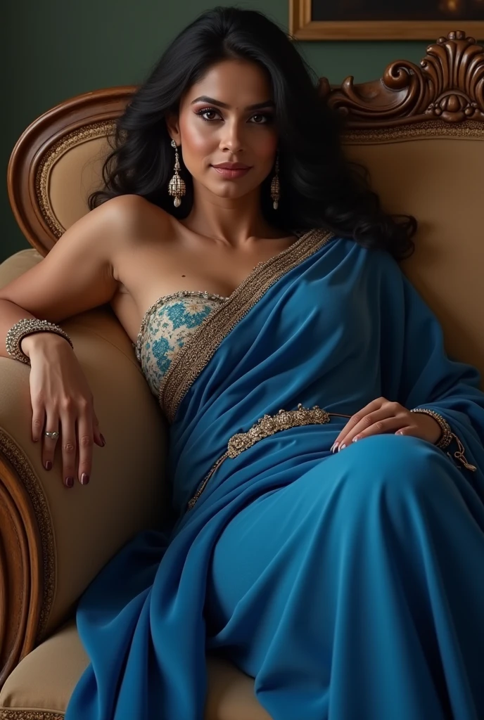 Photographie de portrait, Cléopâtre,belle regardant hors de la caméra avec(Robe égyptienne), visage super réaliste, yeux visibles à travers les cheveux, bonne position des yeux, peau naturelle, Lumière douce, lumière de jante, corps,assis sur un trône,(full corps), Sexy,sur une colline, contexte détaillé, complexe, détail élevé, rendu d'octane, HD, 8k, par Annie Leibovitz, 120mm