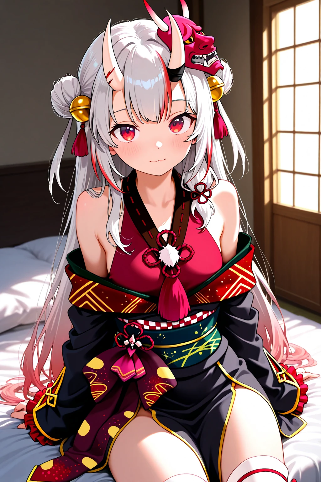 (masterpiece,Highest Resolution,4K High Resolution,Crisp image quality)Pussy juice,,(Ultra HD,Detailed Hair,(Camera footage of sex,Silver Hair,kimono,(Intense pussy pounding sex)
