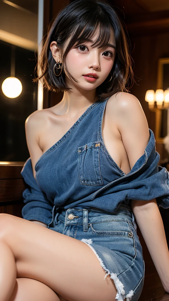 ((best quality)), ((masterpiece)), (detailed), 1 woman, 1 man,(Someone who knows pain:1.5), (woman's sad expression:1.5), (two people looking at each other:1.4), (Warm atmosphere:1.3), (soft lighting:1.3), (high resolution