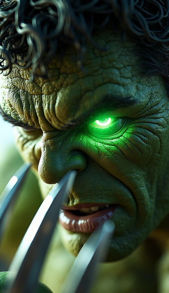 Green Goblin Thief, dvd screenshot, 1980s cinema, dark fantasy,, realistic, detailed

