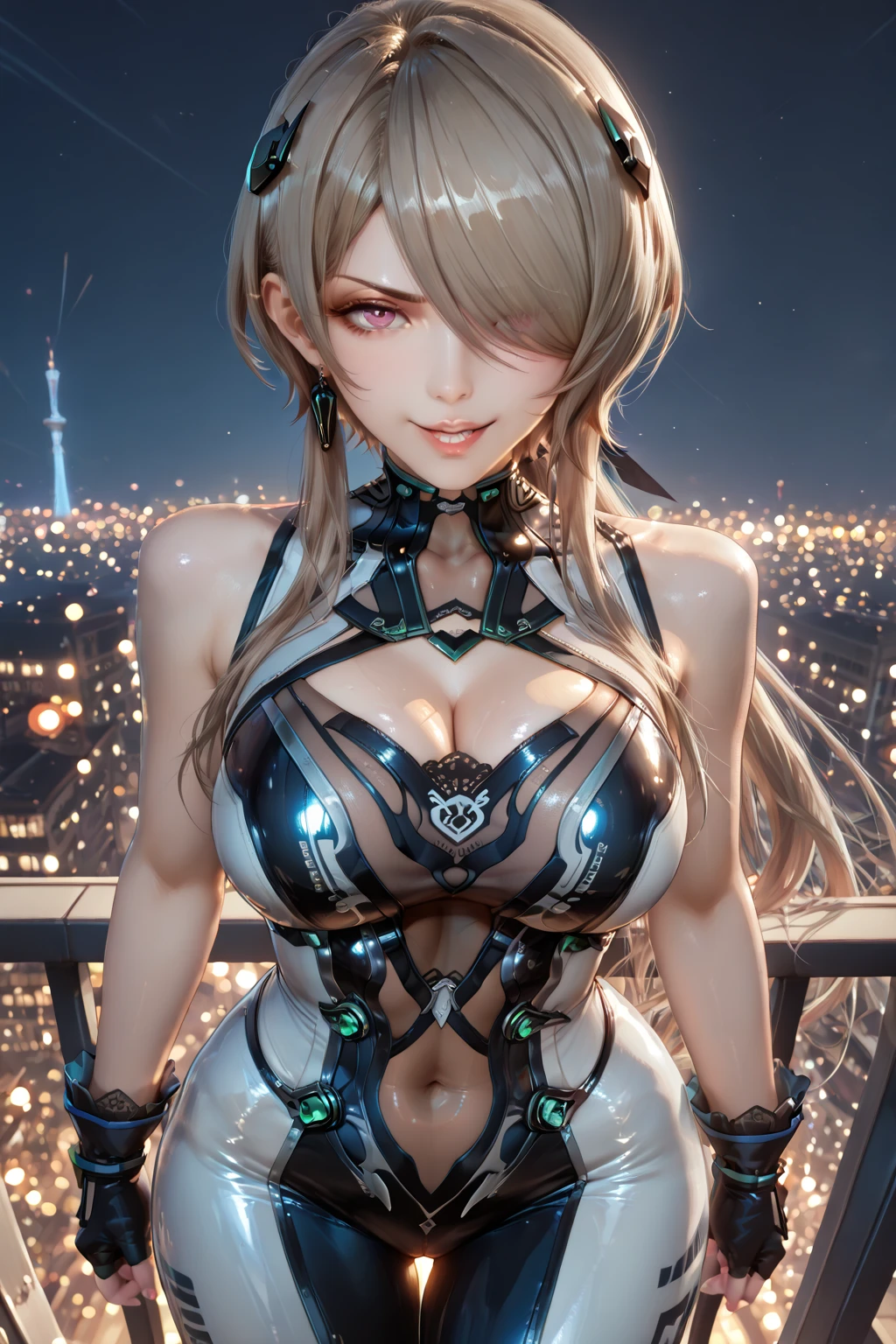 (photorealistic:1.8, highest quality:1.8,8K masterpiece:1.8,High resolution,muste piece:1.8,RAW Photos,cinematic lighting),No split screen, (1 android girl:1.3)、Completely naked、choker、Body painting with a pop design drawn all over the body、pop art design、cutting edge fashion、Innovative、center of attention、new york、special art design、nipple design、Ultra-detailed background depicting a beautiful future、Unknown world、art deco、Future、shine、conceptual art、
(cameltoe)、(Moderate chest:1.3)、
(Soryu Asuka Langley)(character focuidium Hair:1.2,beautiful shining blonde hair:1.5))