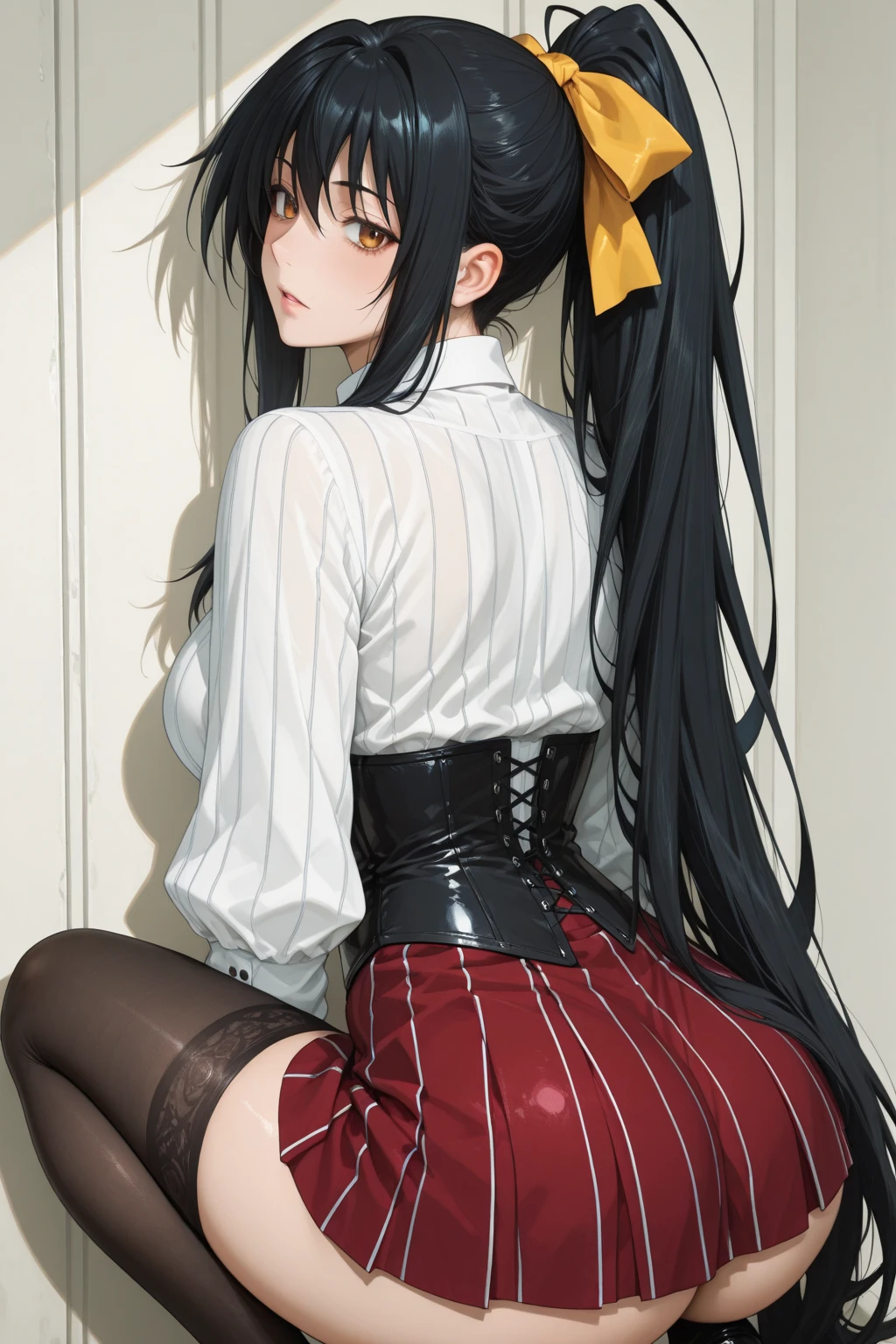 1 boy , 1 girl , missionary position , Face to Face, Girl in a short skirt, ((The skirt rides up)), she sits down on the table. A girl wraps her legs around a boy&#39;s waist, их поглощает passion и блаженство нежные объятия, passion. Almost all clothes are taken off in a fit of passion. Boy inserts dick into pussy. They merge in love ecstasy. Juice flows from pussy. The girl throws her head back in bliss. Her long hair hangs down. No one has fucked her like that before. An intimate setting, flowing light. ultra-high detail.