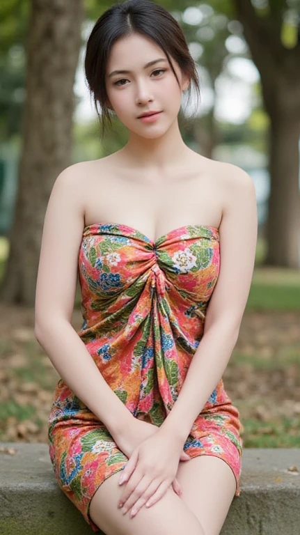 Feeling fresh like a lemon, beautiful woman, Colorful backgrounds, magazine pose,