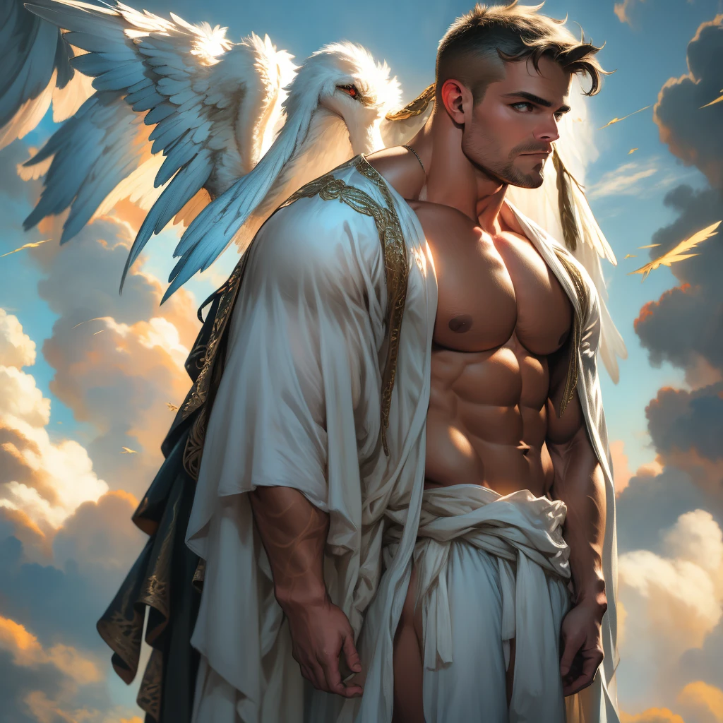 Korean and Chinese men Close-up of a man holding a with wings, winged boy, Tall anime character with blue eyes, Angels protect humans, Eros and Death, 2 angels, winged human, Angelic, two anime handsome men, low angel, makoto shinkai and (cain kuga), artjem and genzoman, Petros and Leonid((Very relaxed and lazy look!)), ((Unintentionally exposing chest muscles))Handsome male, Handsome chad chin, Handsome and attractive, Handsome and elegant, Handsome man, Sexy masculine, masculine and Handsome, , Handsome, Attractive posing, attractive male, , Attractive man, 3 2 year old male!Lift your little head,((Loose tie,))Kominan ,(closeup portrait!))showing off his hairy pecs。(Show hairy chest muscles),),(use short mustache),(Show hairy chest muscles),),(short mustache,)headspace!Charming and serious look,(Handsome man,Perfect body anatomy,Beautiful man face detail,,perfect hand!Ultra-low angle shooting!!, naked with dick exposed, full naked, full body, show dick, show nipple, show ass, erection, 2 men, 2 angelic men, 2 angelic men with big white animated wings