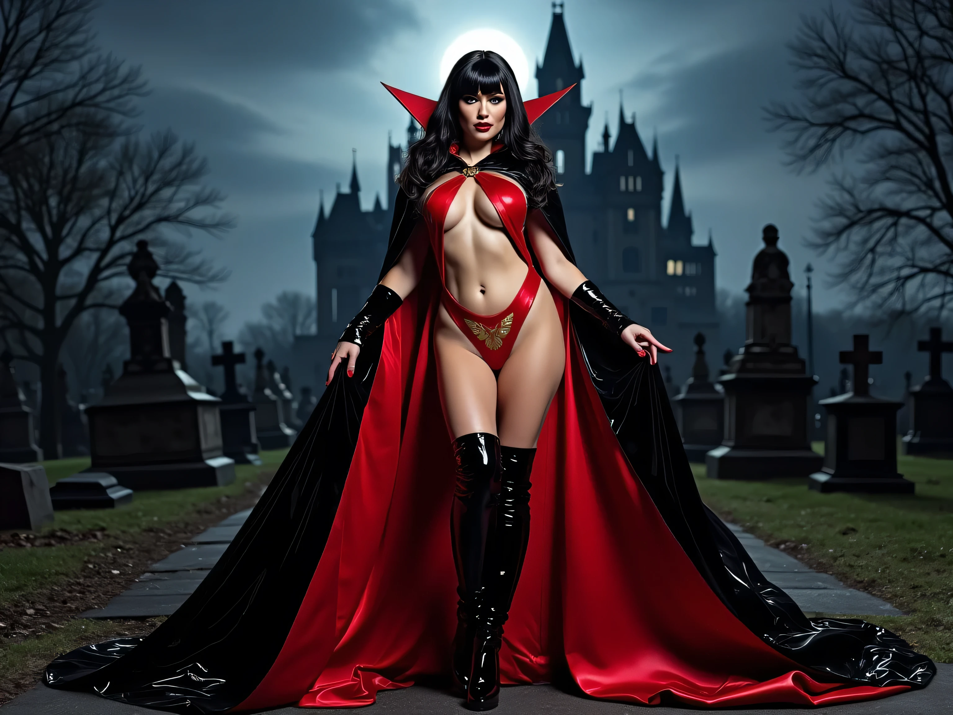 (red scales, scaly body), halo, black wings, fallen angel, black hair, loose waves, red eyes, Full cover, No body exposed, there is a woman with blood on her cheek, vampire woman, with fangs, vampire portrait, vampire woman, vampire woman, scary vampire, scary look, portrait of beautiful vampire, vampire, carmilla vampire, androgynous vampire, beautiful vampire, dark vampire, portrait of a vampire, evil look, portrait of a vampire lady, fairground rides, night sky, many lights in the background, 8k, best quality, masterpiece, ((bangs)), long hair, blonde hair, photographed by another person, (8K, Best Quality: 1.2), (Masterpiece: 1.37), (Photo, Photo, Realistic: 1.37), (Ultra High Resolution), Walking Pose, Front Shot, Slow Motion, (Crazy Detail, Bloom: 1.5 ), ( Premium High Quality, Alessandro Casa Grande, Greg Rutkowski, Sally Mann, concept art, 4K), (Simulation: 1.2), (High Definition), (Detailed Student: 1.1), Detailed Face and Eyes, Masterpiece, Best quality, (Very detailed in photography: 1.1), (Young woman: 1.1), Sharp, (Perfect figure: 1.1), Realistic, Realistic shadow, 3D, (Temple depth: 1.2), Photo Canan EOS R6, 135 mm , 1/ 1250 sec, f/2.8, ISO 400,