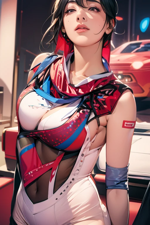 cute bunny girl,(((1girl))),((bunny girl with extremely cute and beautiful aqua hair)),(((bunny girl,anthro furry cute,bunny-girl))),(((bunny ears,bunny ears on head,big bunny ears))),

(large breasts:1.4),saggy breasts,(((aqua_hair  ponytail:1.35,aqua_hair:1.3,colored inner hair,ear breathing,large hair))),((heterochromia:1.5, (aqua_eye and pink_eye))),intricate eyes,beautiful detailed eyes,symmetrical eyes,big eyes:1.3,((fat)),(((lustrous skin:1.5,bright skin: 1.5,skin tanned,shiny skin,very shiny skin,shiny body,plastic glitter skin,exaggerated shiny skin,illuminated skin,wet legs))),(spider lower abdomen,narrow waist,wide hip,athletic body,inflated legs,detailed body,(detailed face)),

cute,slutty,seductive,erotic,(((nsfw))),

zettai ryouiki,(((race queen style costume, attractive companion costumes,pit girl costume))),(magenta suit unbuttoned,magenta costume),(((huge cleavage))),cleavage cutout,((wet clothes,intricate outfit,intricate clothes)),

(dynamic pose:1.0),solo focus,embarrassed,(centered,scale to fit dimensions,Rule of thirds),

cyberpunk city by the ocean at night, with bright neon signs and dark stormy clouds and puddles, scenery:1.25,

artistic photography,(photography taken by sldr),highres, sharp focus, (ultra detailed, extremely detailed), (photorealistic artwork:1.37),(extremely detailed CG unity 8k wallpaper),((synthwave background theme)),(((vibrant colors))),(intricate background),(masterpiece),(best quality),