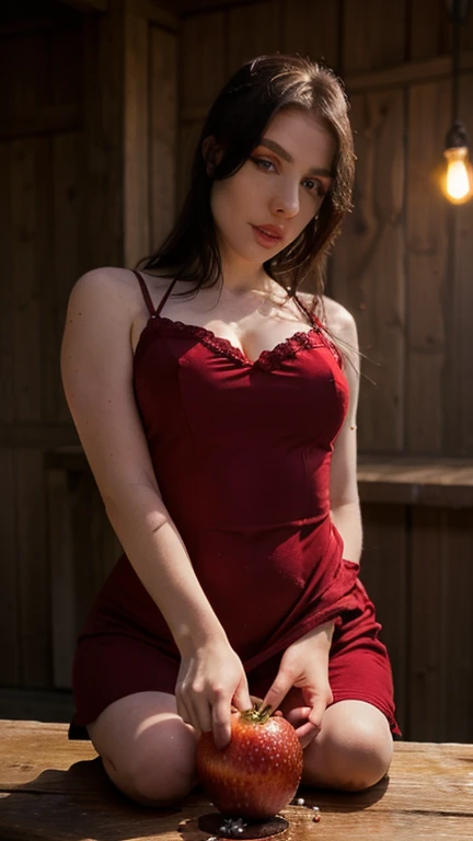 ((ultra realistic), ((masterpiece)), ((detailed)), ((detailed face)), perfect eyes, ((detailed eyes)), 20 years old, slim body girl, beautiful , big grey eyes, perfect eyes, natural light, ((night)), ((big ass)), medium breast, cleavage, wearing BEAUTIFUL red onepiece cloth ,((unique cloth)),(unique dress)), pose like supermodel, sitting ,nice hairstyle, black hairs, in outdoor, (front facing), bare shoulders, heels, ((SHARP JAWLINE)) sexy young woman, wide open city ”, beautiful succubus, clean shaved, (Derevschikova:1.5), yum, beautiful alluring , perfect nose, ultra beautiful, with her long, perfect beautiful, deep shafts, realistic , epic beautiful, big breasts, 8k, fuji xt3, teasing, sap, cherub, keyhole, teasing, not cropped, premium, realistic hands