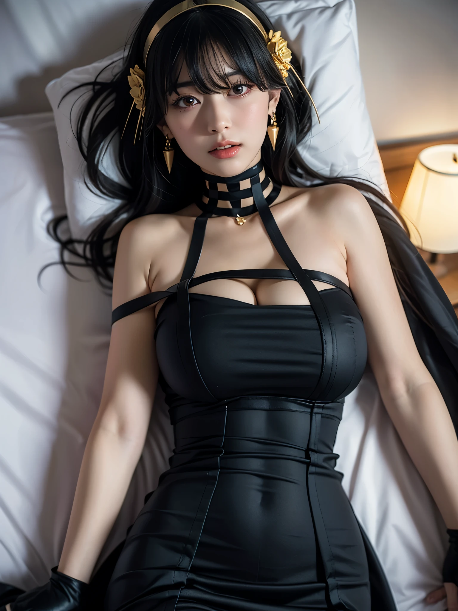 1girl:1.3, solo, body-parts, official art, unity 8k wallpaper, ultra detailed, beautiful and aesthetic, beautiful, masterpiece, best quality, Fantastical Atmosphere, Calming Palette, Miko priestess, Tranquil Mood, Soft Shading, charm spell, talisman familiar, shrine maiden duties, full bangs, black long boots, long black hair, ((opened eyes)), looking at viewer, thigh gap, hime cut, blunt bangs, long straight hair, shaker interior[::4],