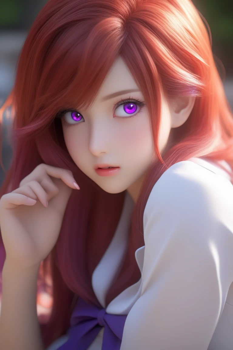 Purple Lightning Raven