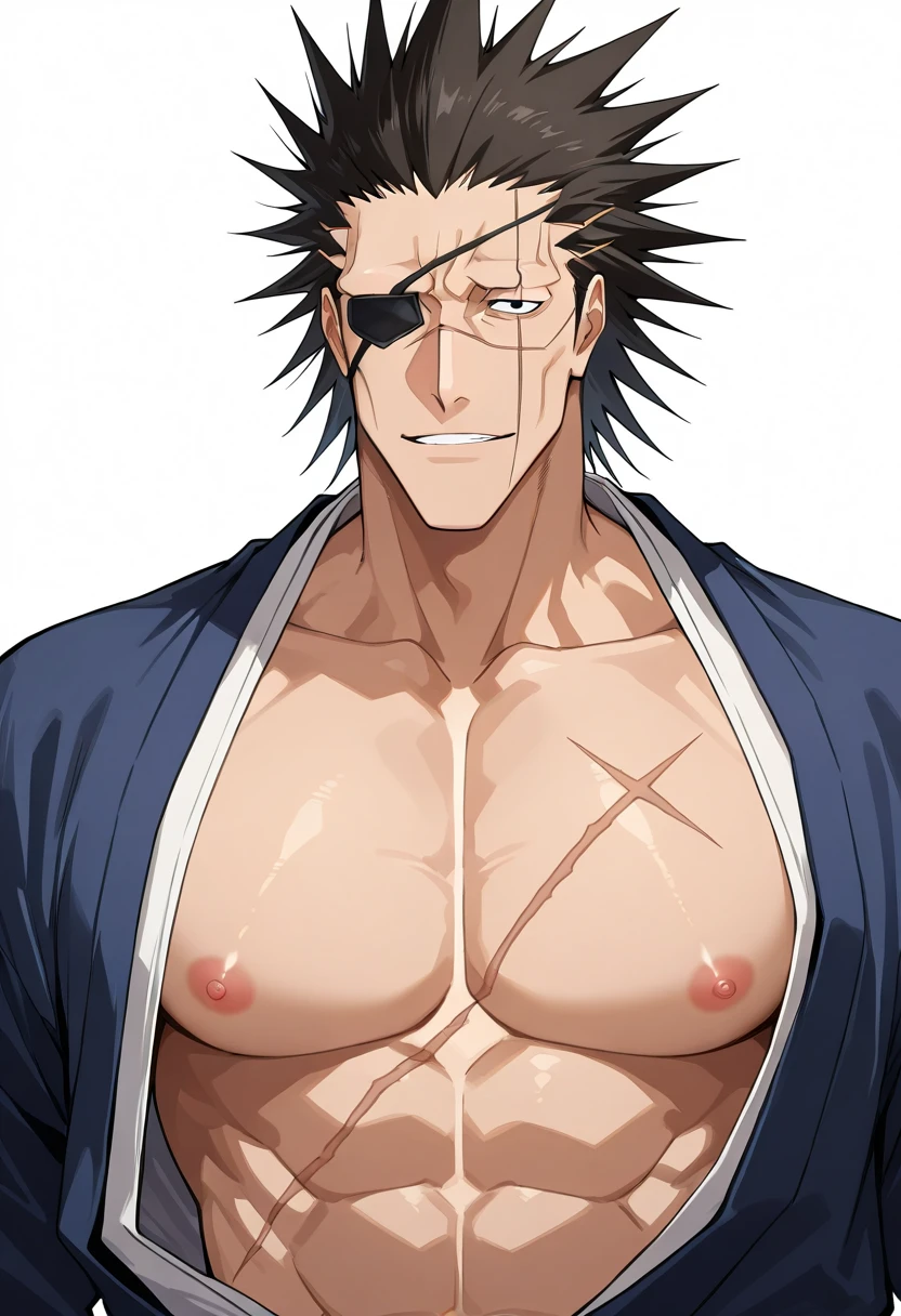 Kenpachi Zaraki, bara , muscle