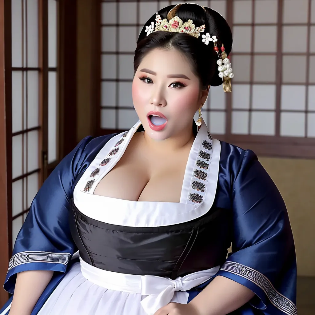 Overweight, Extremely fat, ((Chubby)), pirate costume, Japanese, 4k, High resolution, masterpiece, highest quality, fine skin, sharp focus