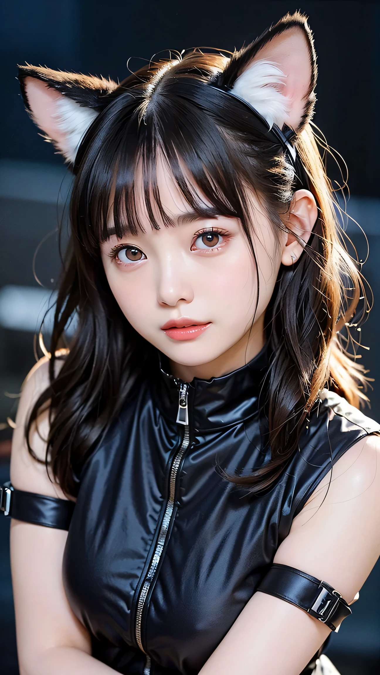 (Masterpiece: 1.3), (Best Quality: 1.2), (Masterpiece), High Quality, High Definition, (SOLO: 1.4), (Face Up: 1.2)))), (Inviting, Random Pose: 1.2)), [(White background: 1.1): 5], [(Luxury hostess: 1): 5], ((Random exaggerated expression of joy))), (Best Shadow), (Sequins, black bunny suit, Black rabbit ear shaped hairband: 1.2)), ((Black fishnet stockings: 2)), (((white collar, white cufflinks, bow tie)), collarbone ((big)), cute face, beautiful skin, beautiful eyes, black eyes, blush, shy, ((erotic, sexy, ultra high resolution, high definition CG unified 8K wallpaper, physically based rendering, movie lighting, blur background), {{{ Only 5 fingers }}}), ((good anatomy: 1.2)), ((dark brown hair)), bob-haired, viewer-watching, fairytale, perfect body, perfect clothing, (((floating)),