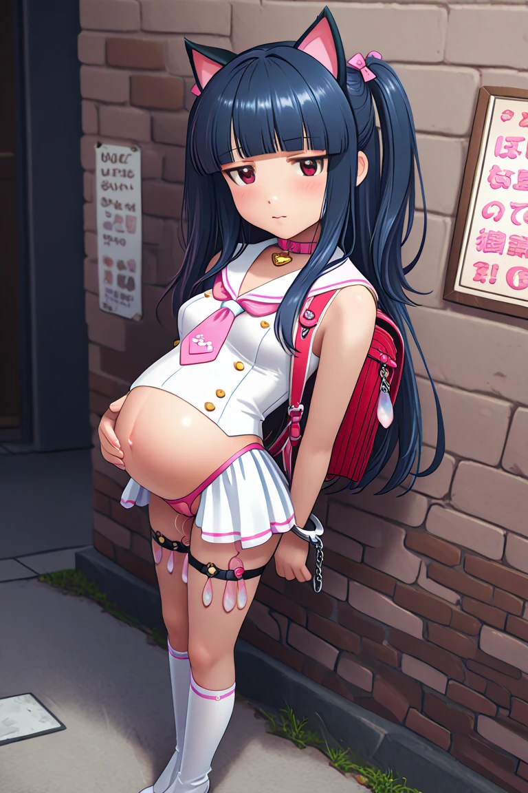 ((((mesugaki, Primary school students,girl)))),(((Father and daughter、Multiple children、Femboy, 複数の幼いgirl、Prostitute、 親子のProstitute、Sex slave))),(((Vulgar mother、Vulgar girl、Mean ???、Sloppy body)))、 (((Huge breasts, Hyperas, Thick thighs、Cute face))), ((Naked Schoolbag,Black Hair、Twin tails)),  ((masterpiece、High resolution、Browsing Caution)), (Shiny skin,  Micro Bikini), ((Sex slave小学校))、（Prostitution Elementary School、barker、Lure）Open your mouth,  Sailor suit like a string、See-through nipples, see-through pusy、Widened butt hole,((Black nipples、Black cat、Black anus、Black Dick、Pregnant women、childbirth、Distended belly、Semen bukkake、ejaculation))、 relstic、((Bitch,Vulgar pose、Cuckold、Incest))、strangle、Anguished expression、((Used Condoms、Condom Belt、Hold a condom))、(small 、flat 、Pink Hair、blonde、Long Hair、ponytail、Side Tail)、(Hentai Class、Prostitution Lessons、Hentai Class参観、Prostitution Lessons参観)、（Scattered banknotes、Hand holding banknote、Tips）、casino、Underground facilities、Brothel、Alley、((Sex with feboy、Sex with father))