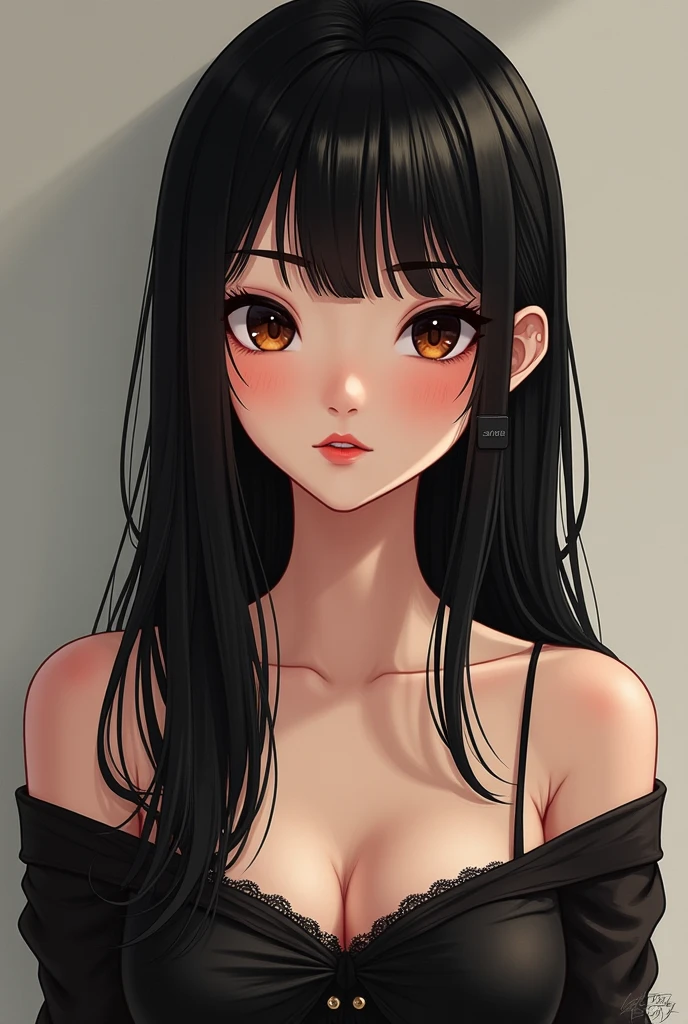 ((best quality)), ((masterpiece)), (detailed), perfect face, little girls, Young girls, little tits, little breast, long hair black, tanktop, bra transparan, horny age 13 years old