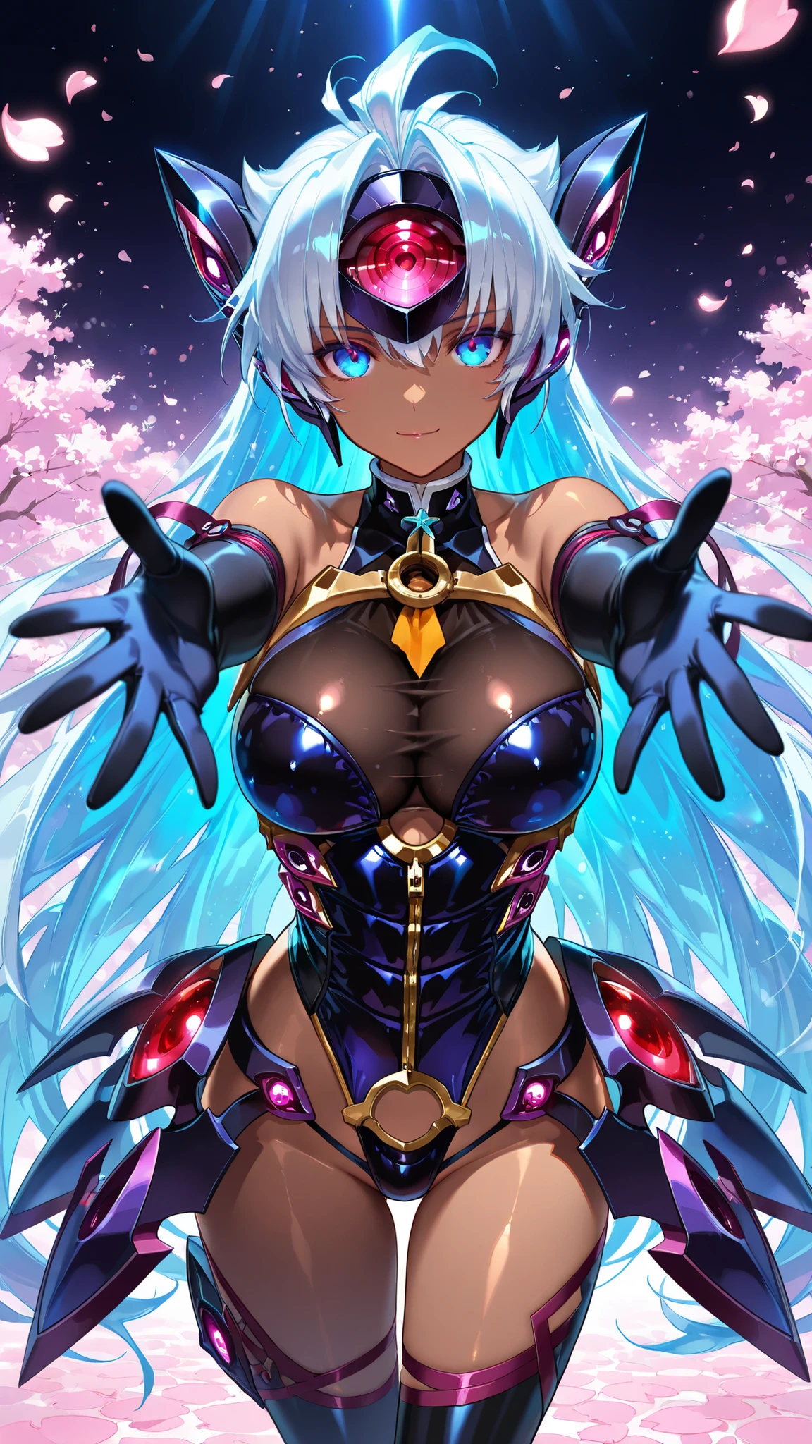 beautiful little girl, ((crystal power armor)), bellybutton, open shoulders, ((power knuckles)), the perfect body, ((crystal little thongs)), ((curvy shapes)), crystal hair