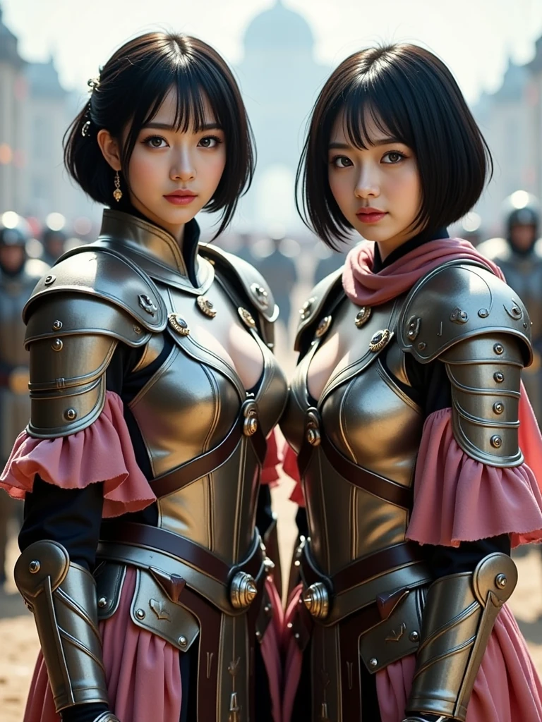 Chinese gold scale armor，Gorgeous accessories