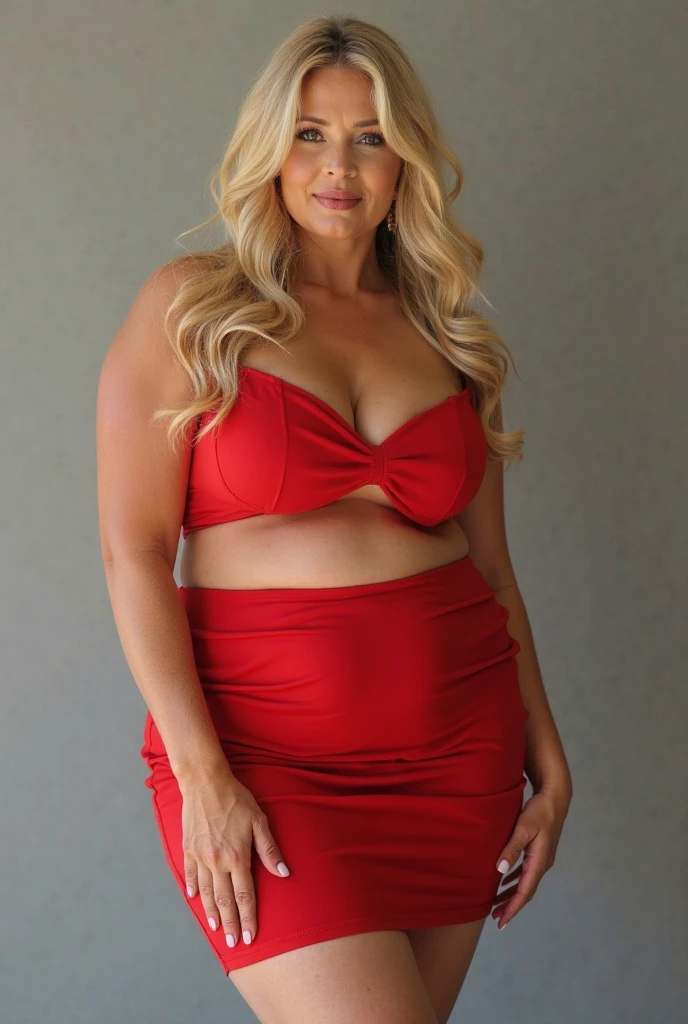 woman dressed in a tight-fitting bodysuit, low-cut, is warming herself by the fireplace, striking a sensual pose, is standing, sticking her ass out, older woman of 60 years old, curvy, hot, voluminous body, cleavage, large breasts, approximately 50 years old, front image, looking for camera, posing, stunning, natural mature woman, medium size, natural six-pack