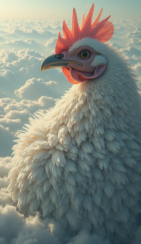 (best quality,highres,masterpiece:1.2),ultra-detailed,(realistic:1.37), furry artwork by qwertydragon,(feral),(dromaeosaur),(thick ),(large tail),(),(solo),(wingless) (tapering ) (big ) (big puffy ) (white body) (white feathers) ( focus) 