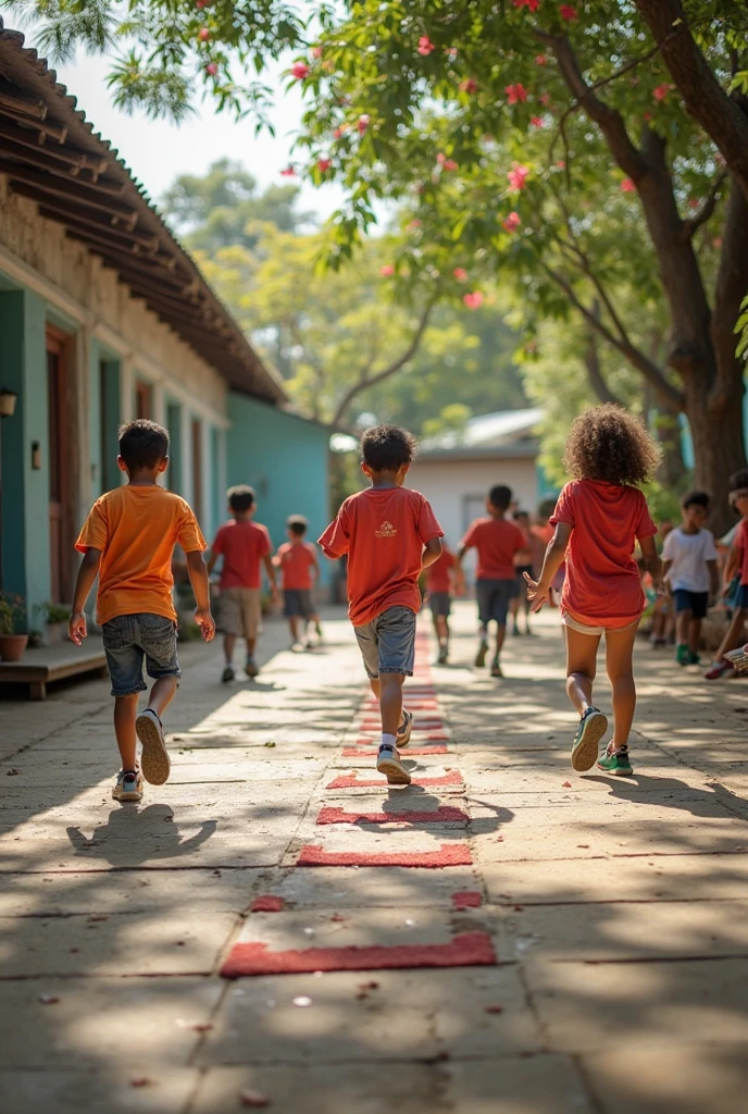 Children playing